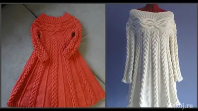 Платье Шамони - описание на русском+ВИДЕО » Ниткой - вязаные вещи для  вашего дома, вязание крючком, вязание спицами, схемы вязания