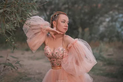 Длинное нарядное нежно-розовое платье Зефирка на 5-7 лет (ID#1554838373),  цена: 1800 ₴, купить на Prom.ua