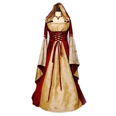 Создание средневекового платья | Пикабу