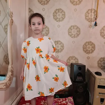 Платье детское AliExpress Kids Girls Summer Dress Summer Princess Dress  Clothing for Baby Girl Sweet Dress Children Clothing Floral Dress | отзывы