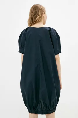 Стильное платье-баллон ПЛ-4556 цена-2574 р. в интернет магазине  beauti-full.ru