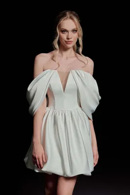 Сиреневое асимметричное платье-баллон 114156 за 282 грн: купить из  коллекции Floral luxury - issaplus.com