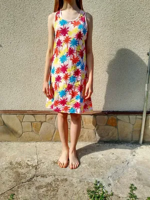 Роскошное яркое платье сарафан платье с бабочками bonprix bpc collection  трапеция, цена 320 грн - купить Платья и сарафаны новые - Клумба