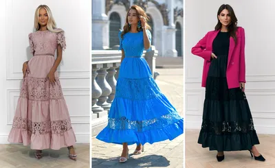 Что надеть на свадьбу гостье в 2024-2025 году (100 фото): модные цвета и  стили в одежде