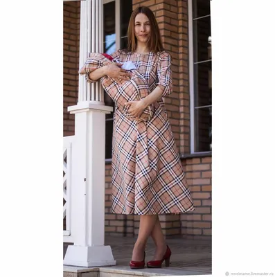 Платье Юлиана для беременных и кормящих цвет салатовый (арт. 111177) купить  в Москве по цене 1 739 руб в интернет-магазине I Love Mum