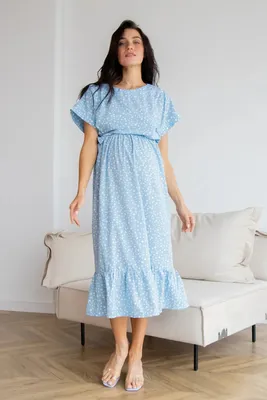 Платье для беременных и кормления Jen - качественная одежда для беременных  и кормящих мам в магазине SimpleMom! 100% гарантия качества