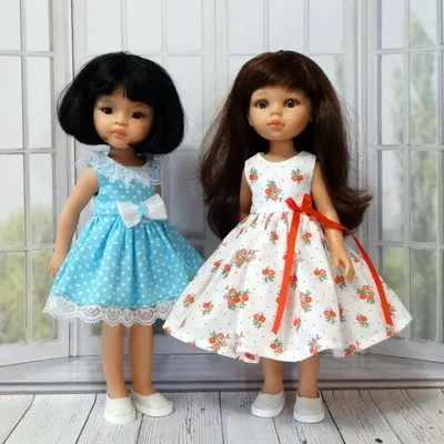 Одежда для кукол - Черное длинное кружевное платье для кукол Барби купить в  Шопике | Волгодонск - 791446