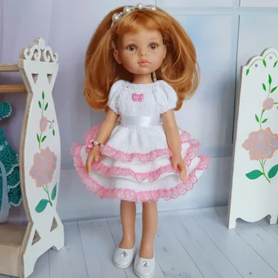 KasatkaDollsFashions: Выкройка платья для кукол Galoob Baby Face Dolls и  Paola Reina