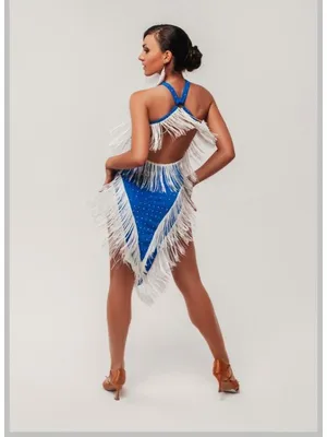 Купить Платье для латинских танцев, женский костюм для бальных танцев,  платье с кисточками и блестками, бахромой, танго, румба, фламенко, самба |  Joom