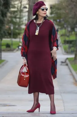 Мода для женщин 60 лет — модная одежда для 60-летних женщин, как одеться  стильно