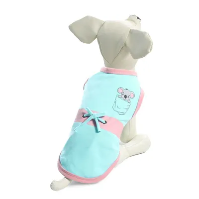Летнее платье для собак с миништанишками МИШКИ В КОРОНЕ (одежда для собак)  ,размер M - купить с доставкой по выгодным ценам в интернет-магазине OZON  (219702903)