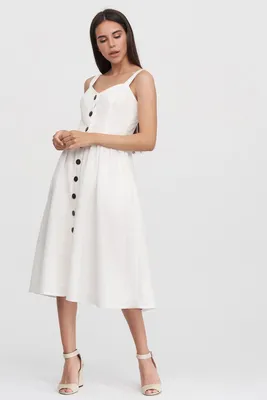 Платье из батиста с вышивкой - купить в интернет-магазине женской одежды  Natali Bolgar