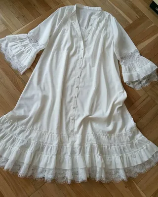 Платье Muse из батиста молочного цвета - Интернет-магазин одежды \"Milkiss\"