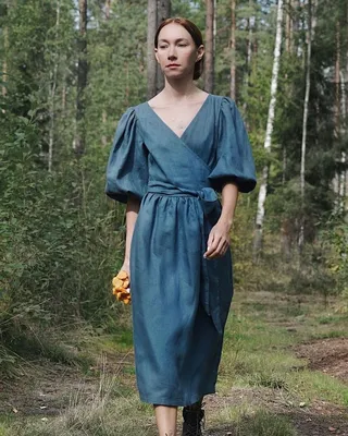 Цвет: 100% Linen | Платье из льна