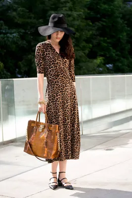 Стильное леопардовое платье – изюминка вашего гардероба | Мода от Кутюр.Ru