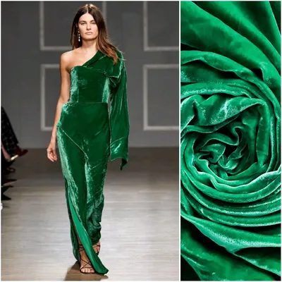 Платье из зеленого бархата Noche Mio купить в Минске за 225.00 рублей
