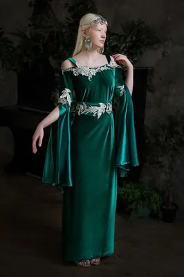 Бархатное Платье, Зелёный — Купить на BIGL.UA ᐉ Удобная Доставка  (2019395070)