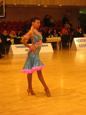 Самба Платье латина для танцев