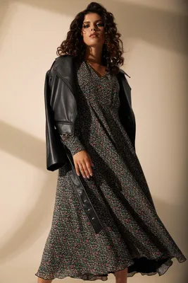 Женское Платье макси и прошвы с воланами купить в онлайн магазине -  Unimarket