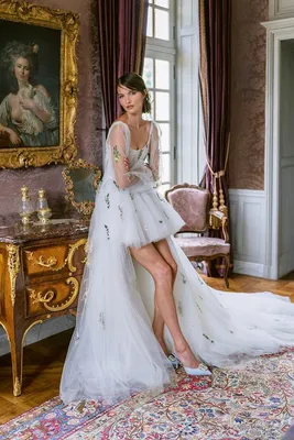Купить свадебное платье «Рэнси» Сонеста из коллекции 2022 года в салоне  «Мэри Трюфель» в Москве