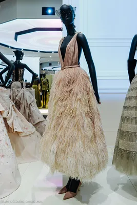 Комбинированное платье Dior купить по цене 210000₽ в Москве | LUXXY