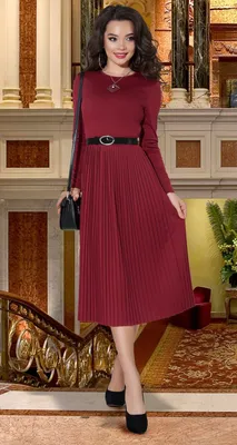 Асимметричное платье с плиссировкой. Модный дом Ekaterina Smolina.