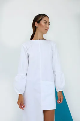 Платье прямого кроя с накладным карманом купить в интернет-магазине  ADOREDBY.RU