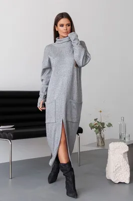 Платье из льна с карманами - Арт 250-16 | Интернет магазин ArgNord.ru