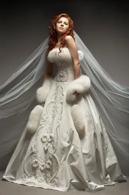 Зимнее женское свадебное пальто, Длинная свадебная накидка с капюшоном из  искусственного меха, свадебная накидка Вечерние вечернее платье, накидка,  куртка | AliExpress