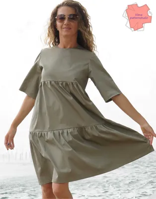 Одежда : Платье-блузка с кружевной манишкой, декорированное воланами и  рюшами | Платья, Кружева шифон, Одежда