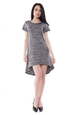 Платье в бельевом стиле серого цвета - THE ONE