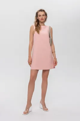 Платье мини А-силуэта Pink Pl026а - Helen-birch.by