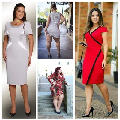 12 классных модели платьев для полных женщин 50+ с животом | Жизнь пышки |  Дзен