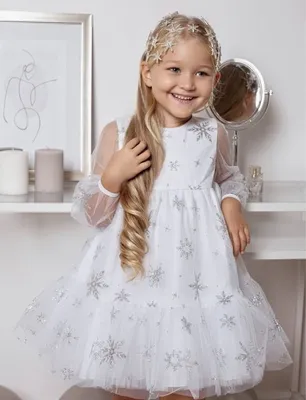 Новогоднее платье Снежинка Ya StilnayA 43788410 купить за 2 670 ₽ в  интернет-магазине Wildberries