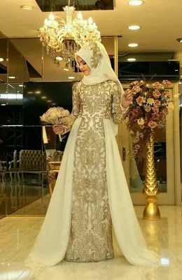 Свадебные платья арабские - 70 фото