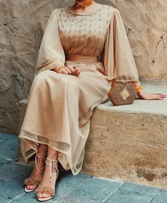 Платье в арабском стиле - 79 фото