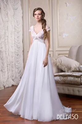 Элегантное свадебное платье в стиле ампир идеально для каждой невесты -  Belfaso