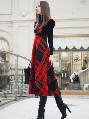 Тепло ли тебе, девица: модные зимние платья, которые согреют в холода —  BurdaStyle.ru