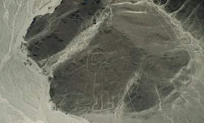 Искусственный интеллект обнаружил рисунок инопланетянина на плато Наска |  Mixnews
