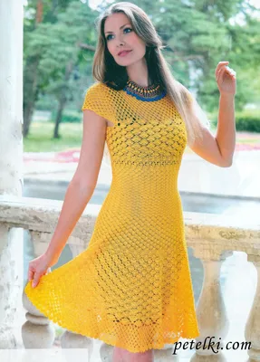 Пляжное платье – kolganova-knit.ru