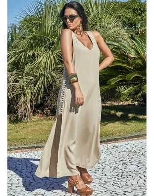 Debrisa женское платье для пляжа новая коллекция 2021 года бразильской  модной пляжной одежды