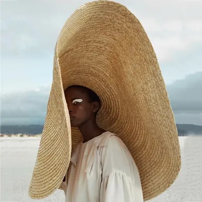 90 см складной Для женщин соломенная шляпа с широкими полями летние женские  солнцезащитные пляжные шляпы от солнца устойчивы к ультрафиолетовому  излучению от солнца Кепки открытый большой широкий топовая | AliExpress