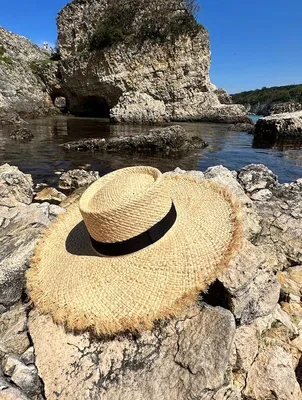Купить Модные соломенные шляпы, женские складные пляжные шляпы от солнца на  открытом воздухе, женская кепка | Joom