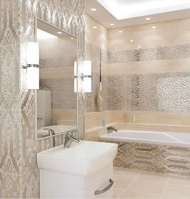 Плитка для Маленькой Ванной Комнаты + 150 ФОТО | Интерьер ванной комнаты,  Ванная стиль, Роскошные ванные комнаты