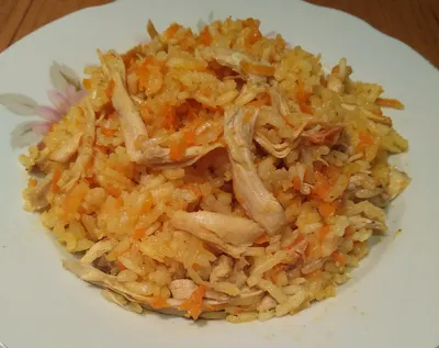 Курица с рисом в духовке (всегда рассыпчатый рис) - пошаговый рецепт с фото  на Готовим дома