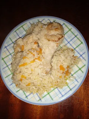 Китайский жареный рис с курицей — пошаговый рецепт с фото и описанием  процесса приготовления блюда от Петелинки.
