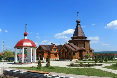 Самарская область Волжский район Подгоры Заволжский Ильинский монастырь  Фотография