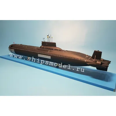 Vehicles - Akula class Submarine, CARS_0461. 3D stl model for CNC