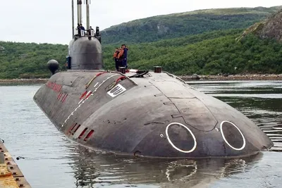 Макет атомной подводной лодки \"Гепард\"