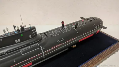 83532 HobbyBoss 1:350 Russian Navy Typhoon Class SSBN (Проект 941 «Акула»  тяжёлая ракетная подводная лодка) :: Сборные модели :: HobbyBoss :: флот ::  1:350